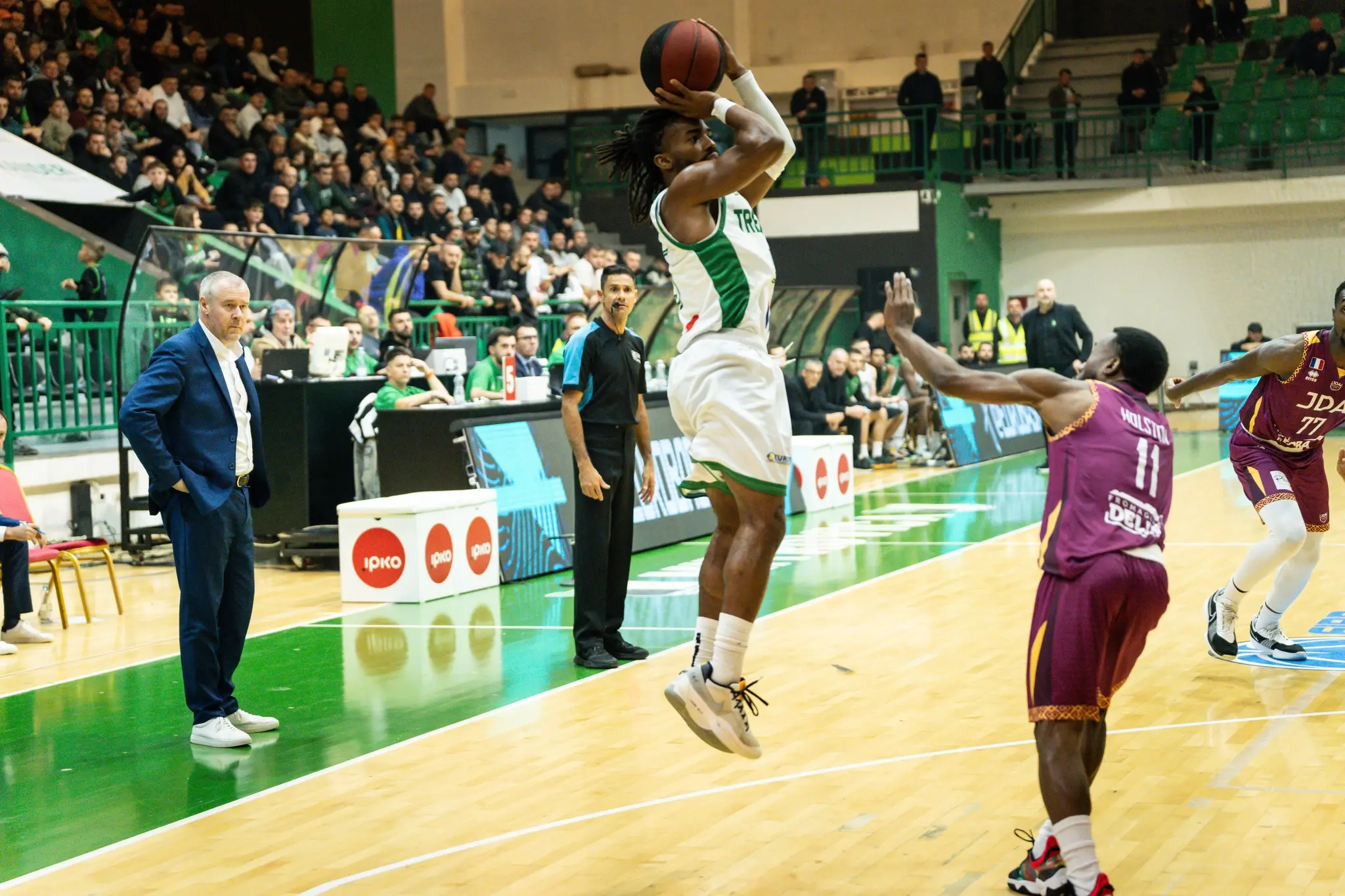 Pamje nga ndeshja Trepça-Dijon